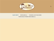 Tablet Screenshot of delicatessenmarket.com